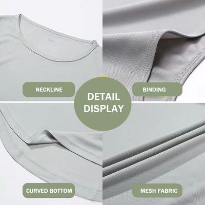 Цифровая печать XMAMLON OEM RTS QUICK DRY Gym Marathon Running Vest для мужского фитнеса