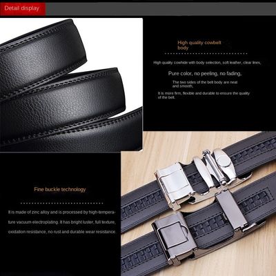110-125 см Длина Custom Logo Кожаный пояс для мужчин Характеристики кожи пролитая коровая кожа