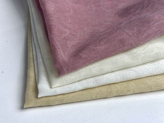 Окрашенная лёгкая шерсть и полиэстерная ткань из шерсти Jacquard для одежды