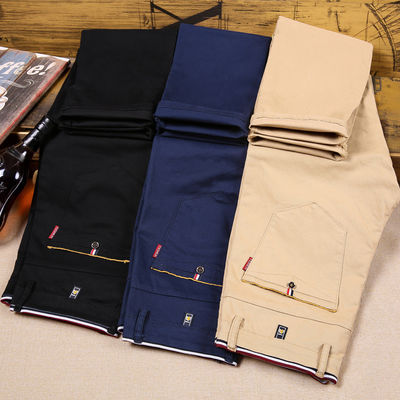 Мужские брюки Four Seasons Stretch Casual с стройным дизайном и легкой стиркой