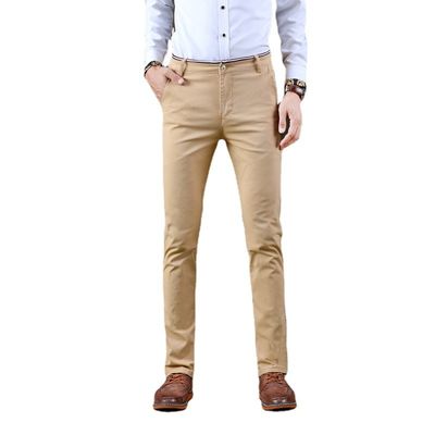 Мужские брюки Four Seasons Stretch Casual с стройным дизайном и легкой стиркой