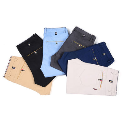 Мужские брюки Four Seasons Stretch Casual с стройным дизайном и легкой стиркой