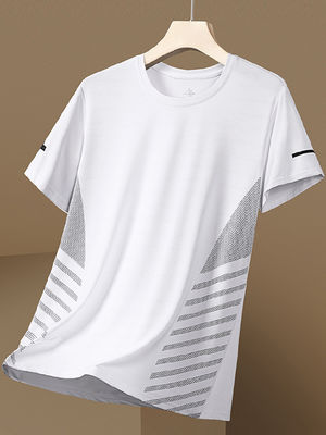 Летняя одежда футболки для мужчин короткий рукав Custom Logo Oversized Graphic Plus Size