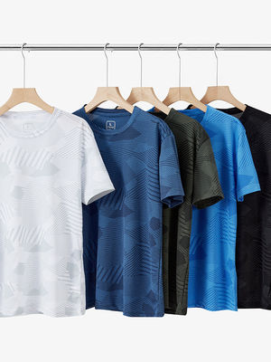 Летняя UPF 50 УФ-печатная футболка с индивидуальным логотипом Boxy Gym Streetwear для мужчин и женщин