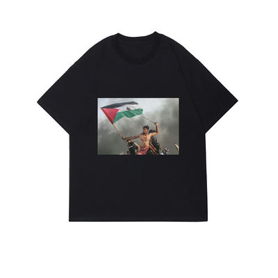 Устойчивая хлопчатовая футболка для мужчин STREETWEAR стиль антиморщины футболки Мультфильм