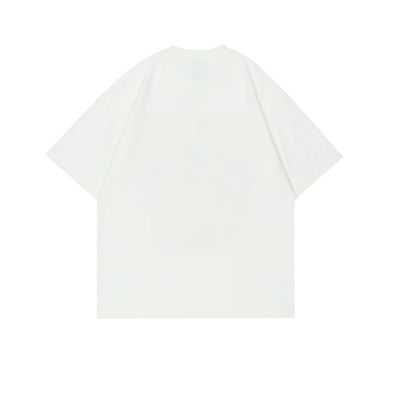 О-Neck Printed Graphic T-Shirt для мужчин и женщин XMAMLON Custom 230g Чистое гребчатое хлопок