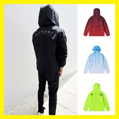 Осенний сезон XMAMLON вышитый логотип Windbreaker Streetwear Jacket для мужчин и женщин