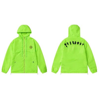 Осенний сезон XMAMLON вышитый логотип Windbreaker Streetwear Jacket для мужчин и женщин