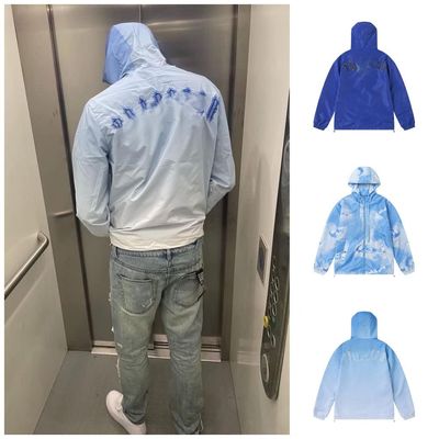Осенний сезон XMAMLON вышитый логотип Windbreaker Streetwear Jacket для мужчин и женщин