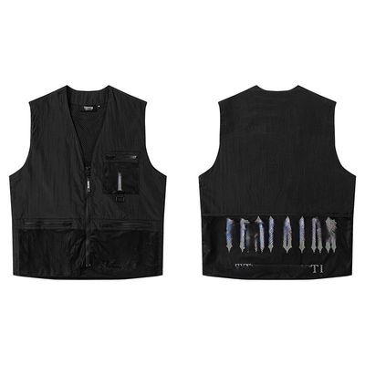 Осенний сезон XMAMLON вышитый логотип Windbreaker Streetwear Jacket для мужчин и женщин