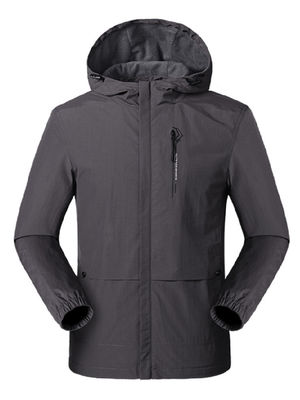 Толстый на заказ сафари Zip Up куртка окрашенная ветроупорная куртка тканеная тактическая мужская куртка пальто