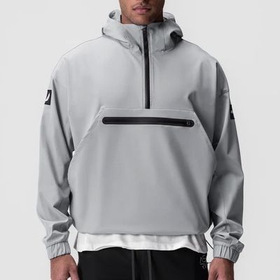 Мужская квартира Zip Softshell Hood водонепроницаемая ветрозащитная нейлоновая спандексная куртка