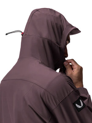 Мужская квартира Zip Softshell Hood водонепроницаемая ветрозащитная нейлоновая спандексная куртка